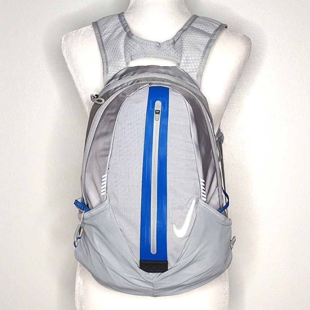Nike | Engineered Ulta-Light 10 Liter Backpack | Color: Gray / Blue